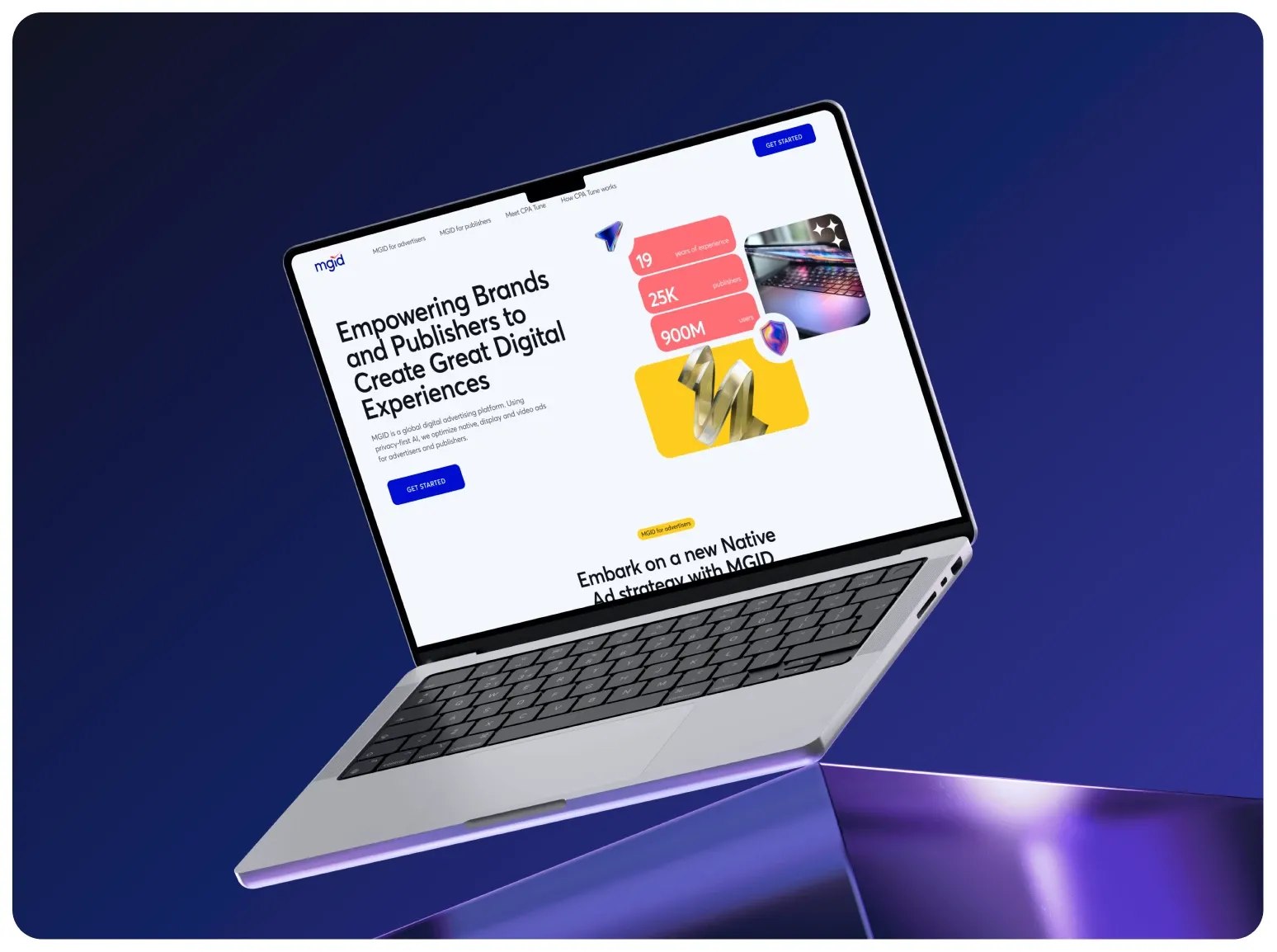 Webflow Landing Pages for a Global Adtech Platform: How We Work with MGID