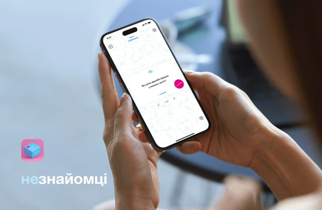 Znaiomtsi: mobiilirakenduse disain vestluslauamängule